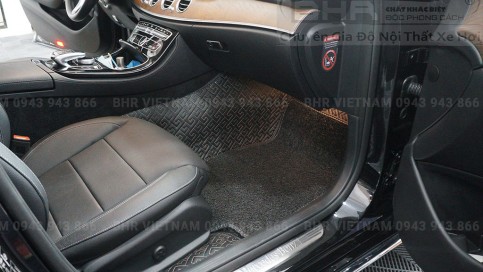 Thảm lót sàn ô tô 360 độ mercedes e200 giá tại xưởng, rẻ nhất Hà Nội, TPHCM